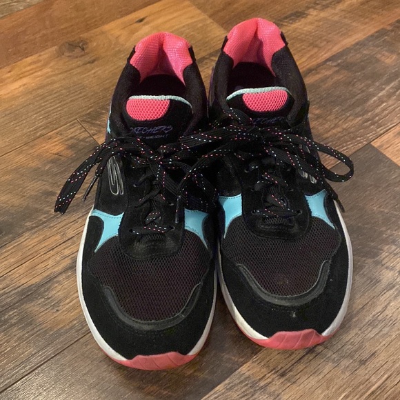 Skechers air cooled memory foam tennis shoes size 8.5 - Picture 3 of 5